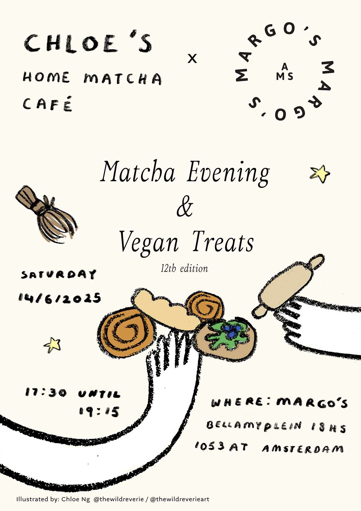 12th Edition | Chloe&#39;s Home Matcha Café x Margo&#39;s 🍵🥐